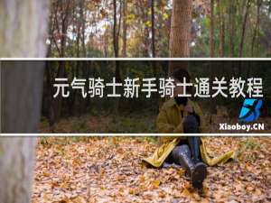 元气骑士新手骑士通关教程