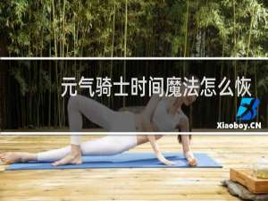 元气骑士时间魔法怎么恢