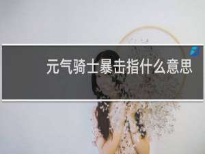 元气骑士暴击指什么意思
