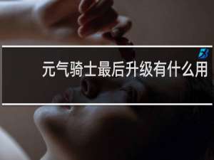 元气骑士最后升级有什么用