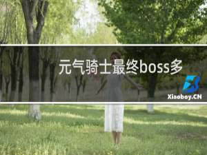 元气骑士最终boss多少血