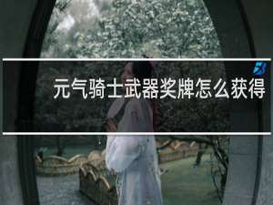 元气骑士武器奖牌怎么获得