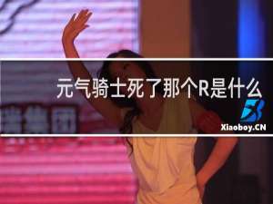 元气骑士死了那个R是什么