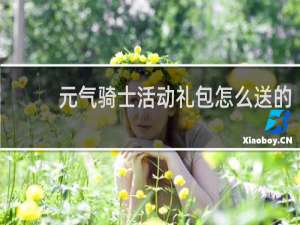 元气骑士活动礼包怎么送的