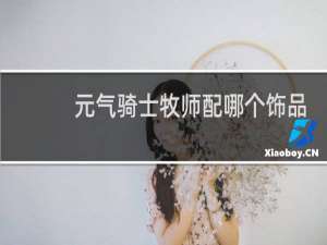 元气骑士牧师配哪个饰品