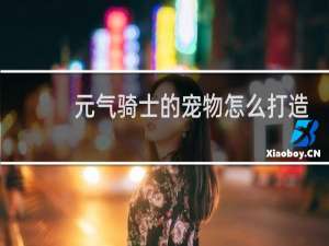 元气骑士的宠物怎么打造