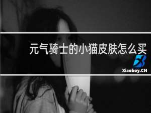 元气骑士的小猫皮肤怎么买