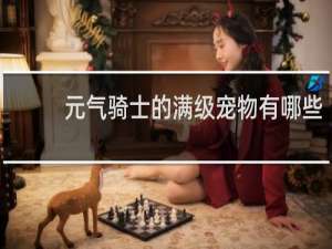 元气骑士的满级宠物有哪些