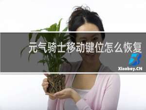 元气骑士移动键位怎么恢复