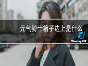 元气骑士箱子边上是什么