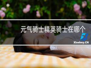 元气骑士精英骑士在哪个地图