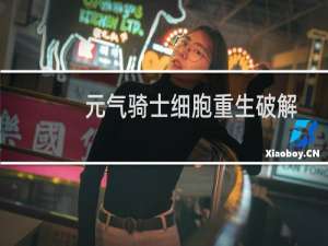 元气骑士细胞重生破解