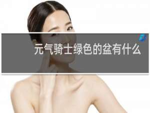 元气骑士绿色的盆有什么用