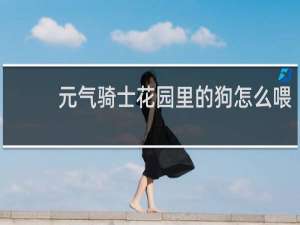 元气骑士花园里的狗怎么喂