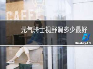 元气骑士视野调多少最好