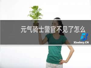 元气骑士警官不见了怎么回事