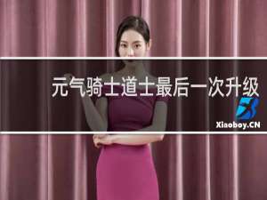 元气骑士道士最后一次升级