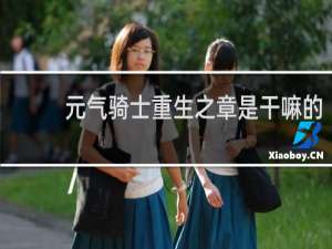 元气骑士重生之章是干嘛的