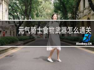 元气骑士食物武器怎么通关