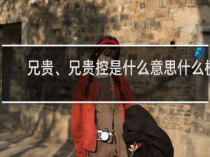 兄贵、兄贵控是什么意思什么梗