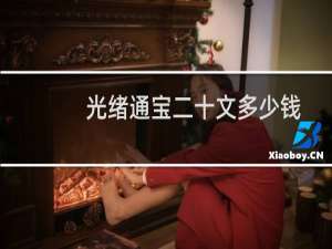 光绪通宝二十文多少钱