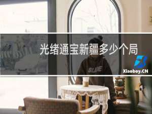 光绪通宝新疆多少个局