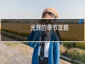 光辉的季节攻略