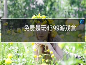 免费是玩4399游戏盒