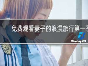 免费观看妻子的浪漫旅行第一季