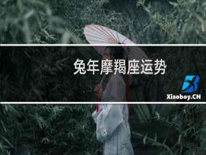 兔年摩羯座运势