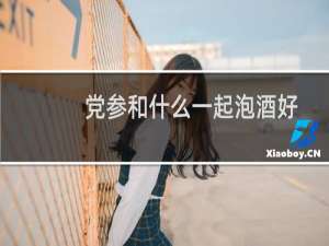 党参和什么一起泡酒好