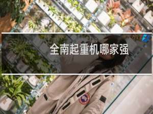 全南起重机哪家强