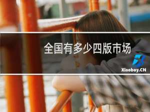 全国有多少四版市场