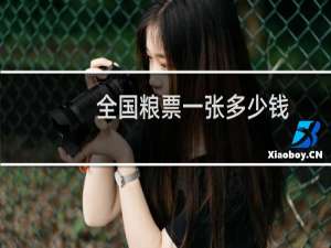 全国粮票一张多少钱
