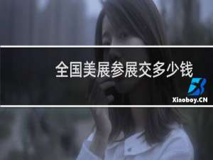 全国美展参展交多少钱