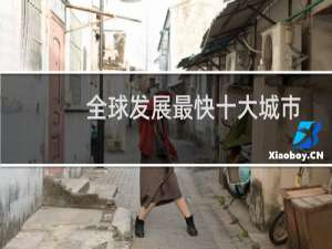 全球发展最快十大城市