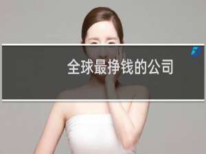 全球最挣钱的公司