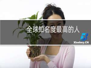 全球知名度最高的人