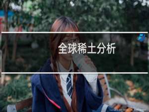 全球稀土分析