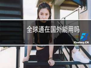 全球通在国外能用吗