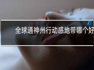 全球通神州行动感地带哪个好