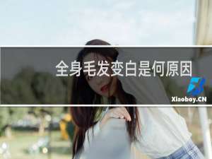 全身毛发变白是何原因