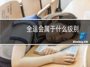 全运会属于什么级别