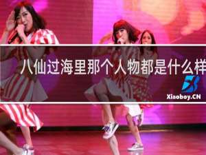 八仙过海里那个人物都是什么样的