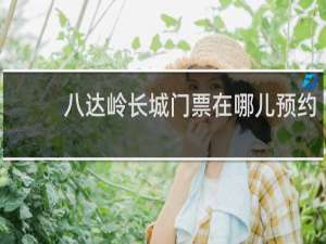八达岭长城门票在哪儿预约