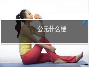 公元什么梗