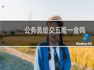 公务员给交五险一金吗