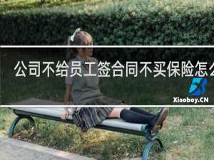 公司不给员工签合同不买保险怎么办