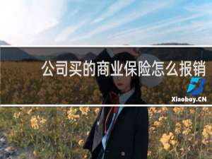 公司买的商业保险怎么报销