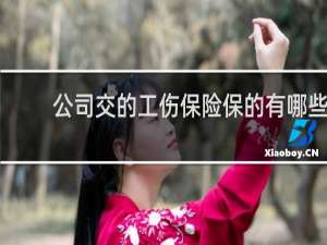 公司交的工伤保险保的有哪些